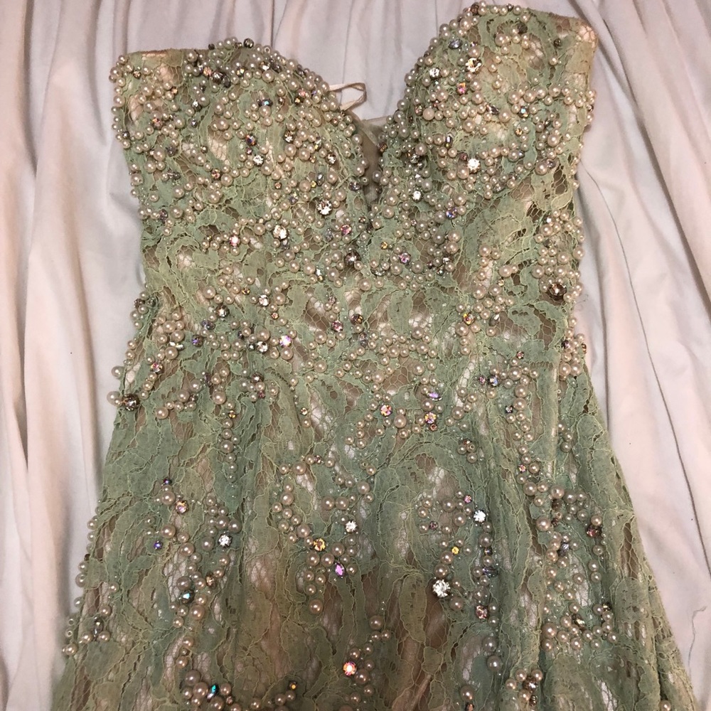 Jovani Mint green Prom dress